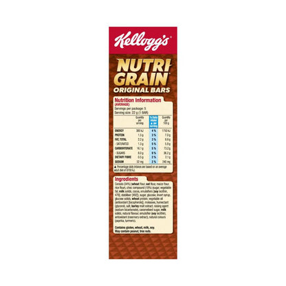 Kellogg's Nutri Grain Original Bars 5 Pack - 110g