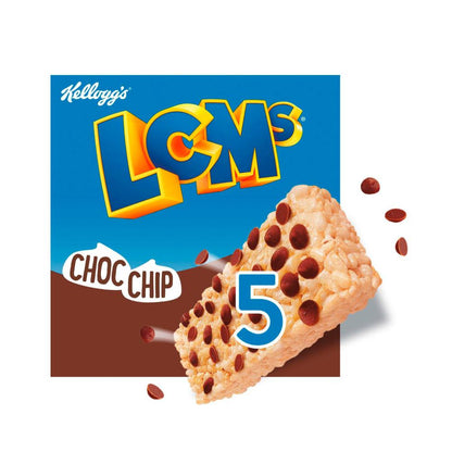 Kellogg's Lcms Rice Bubbles Choc Chip 5 Pack - 100g