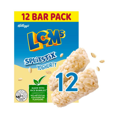 Kellogg's LCMs Split Stix Yoghurty 12 Pack - 264g