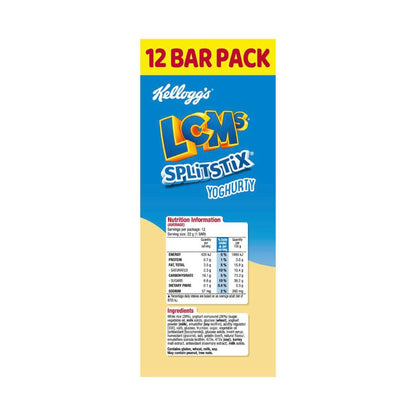 Kellogg's LCMs Split Stix Yoghurty 12 Pack - 264g