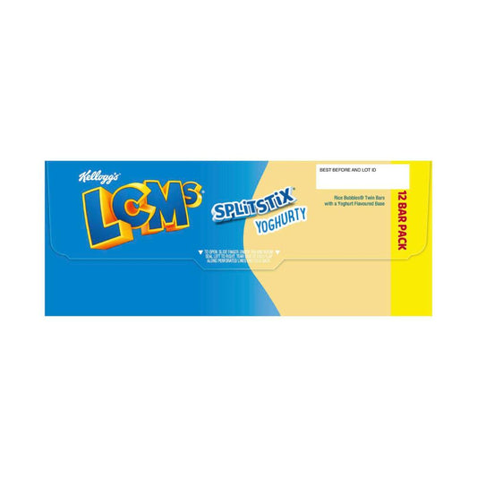Kellogg's LCMs Split Stix Yoghurty 12 Pack - 264g