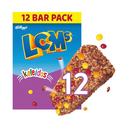 Kellogg's LCMs Rice Bubbles Kaleidos 12 Pack - 240g