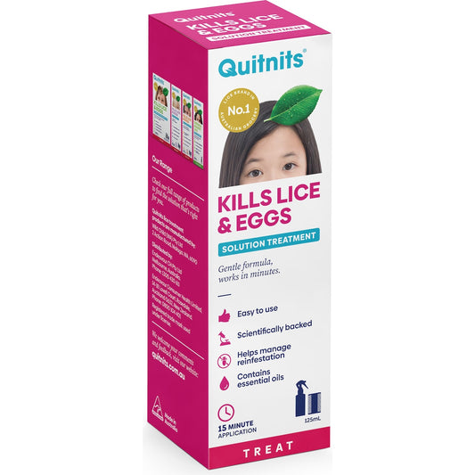 Quitnits Head Lice Solution 125ml