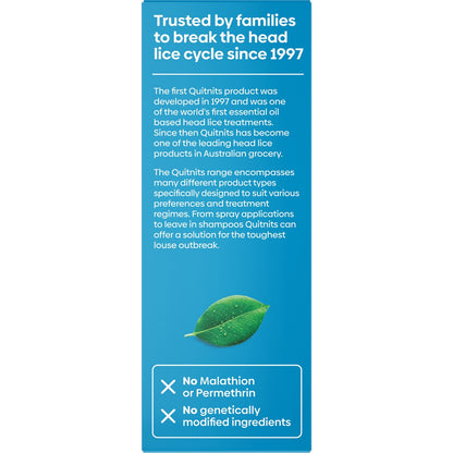Quitnits Head Lice Foam Solution 125ml