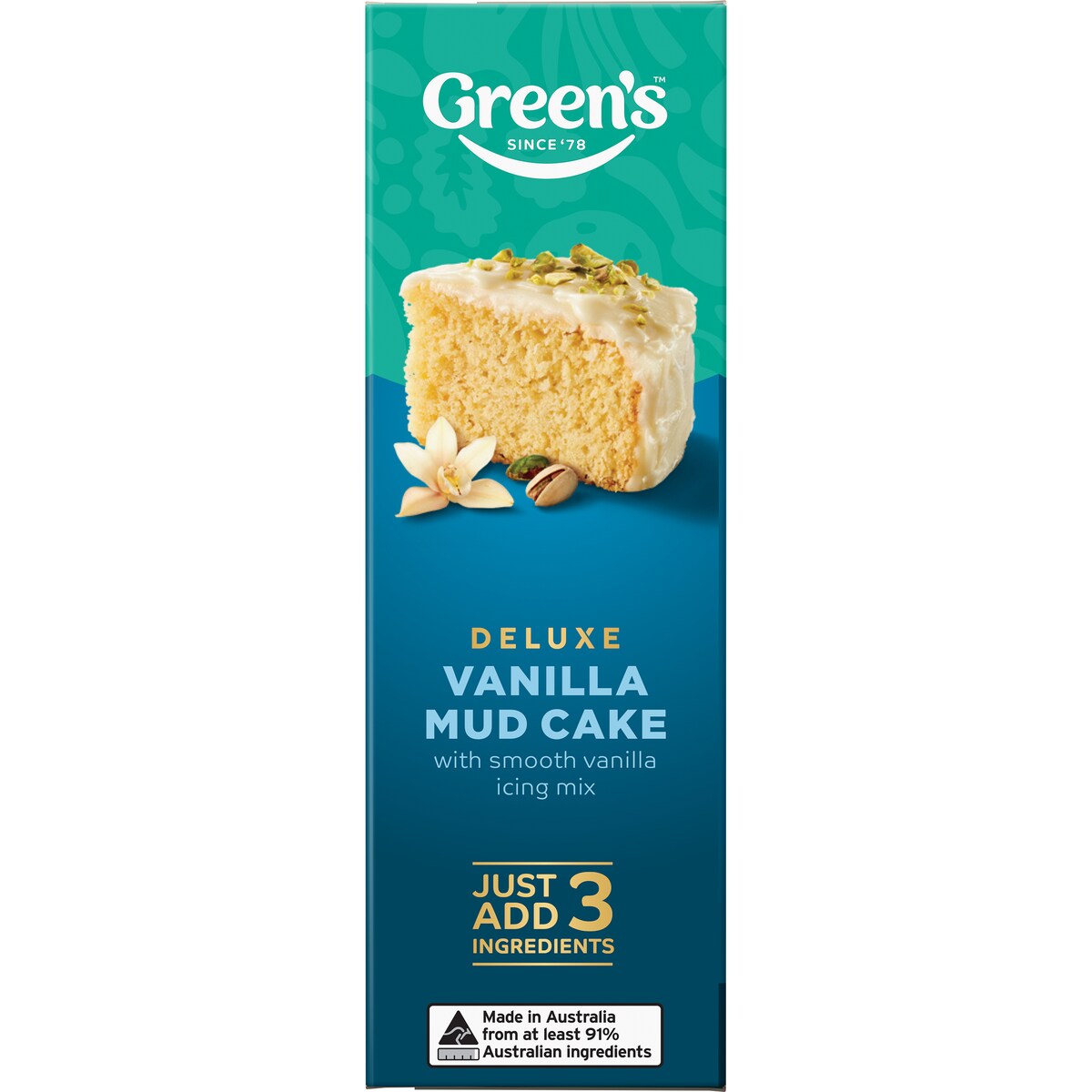 Green's Vanilla Mud Cake Mix 600g