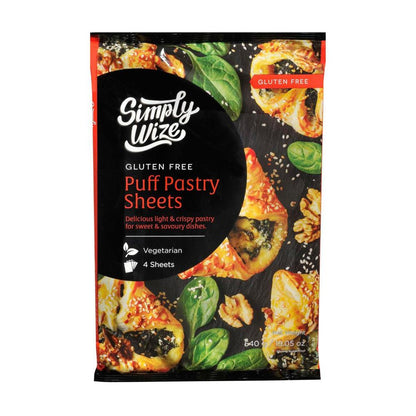 Simply Wize Gluten Free Puff Pastry Sheets - 540g