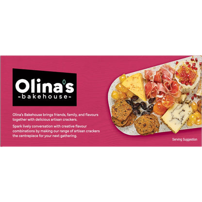 Olinas Bakehouse Artisan Cracker Biscuits Raisin & Pumpkin Seeds 100g