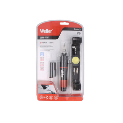 Weller Cordless Butane Soldering Iron Heat Tool Kit - 25-75W - 50 x 300mm