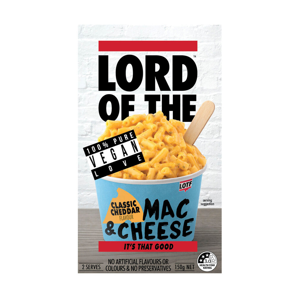 Lord Of The Fries Mac & Cheese Classic Cheddar - 150g