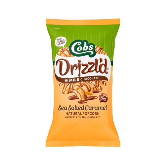 Cobs Drizzld Popcorn Sea Salted Caramel - 110g