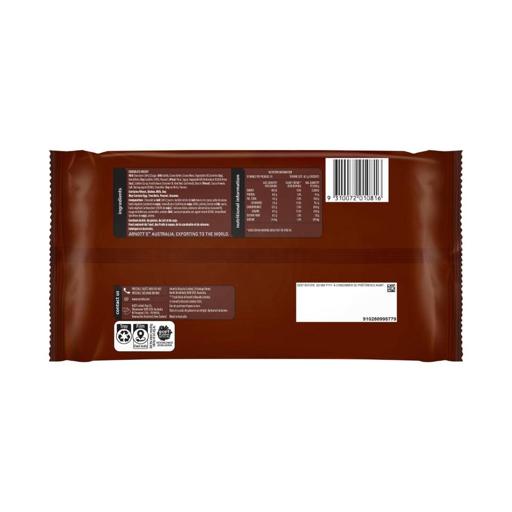 Arnott's Large Pack Tim Tam Chocolate Biscuit - 365g