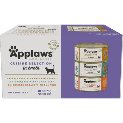 Applaws Cat Food Cuisine Selection 8x70g