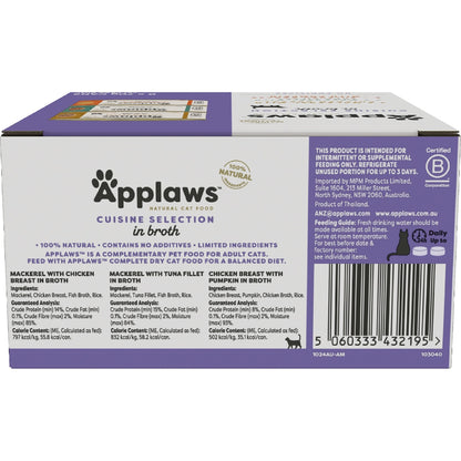 Applaws Wet Cat Food Cuisine Selection 70g X 8 Pack