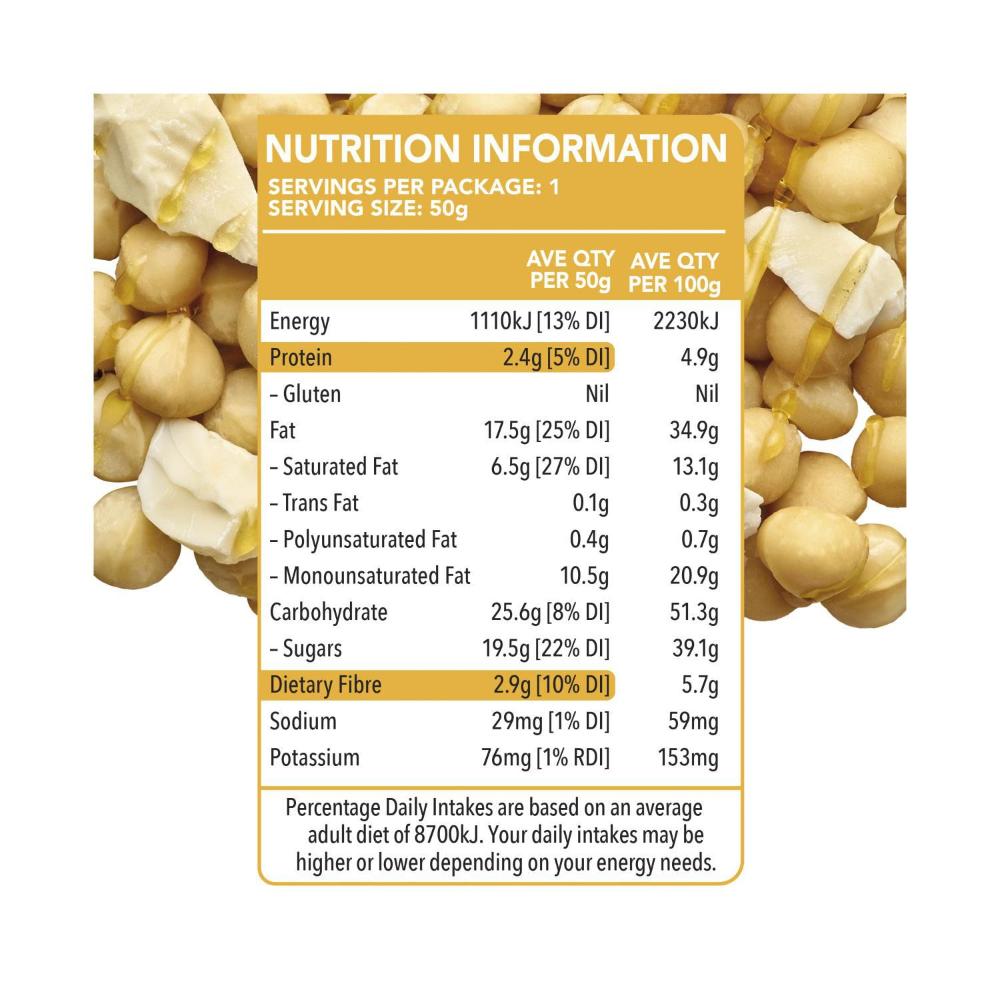 Go Natural Macadamia Dream Bar - 50g