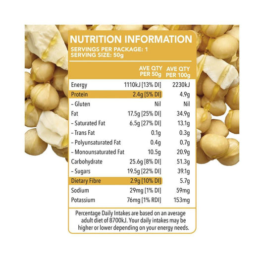 Go Natural Macadamia Dream Bar - 50g