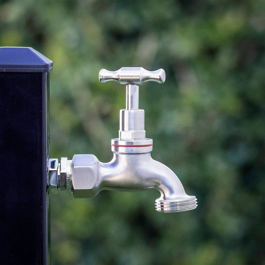 Enduraseal Stainless Steel Garden Tap Female  - 15mm, Jumper Valve