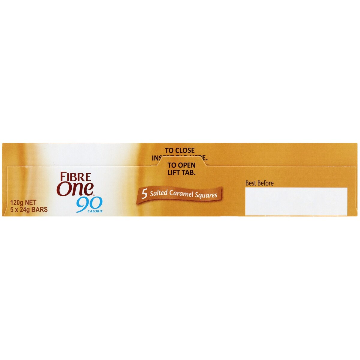 Fibre One 90 Calorie Salted Caramel Snack Bars 120g