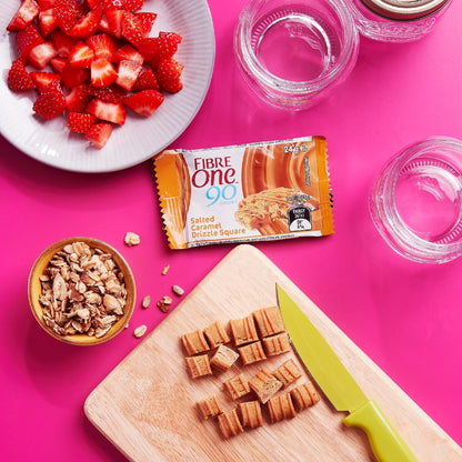 Fibre One 90 Calorie Salted Caramel Snack Bars 120g