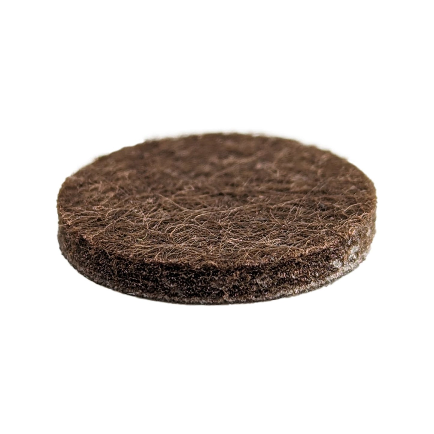 Surface Gard Round Felt Floor Protection - 19mm - 12 Pack - Brown