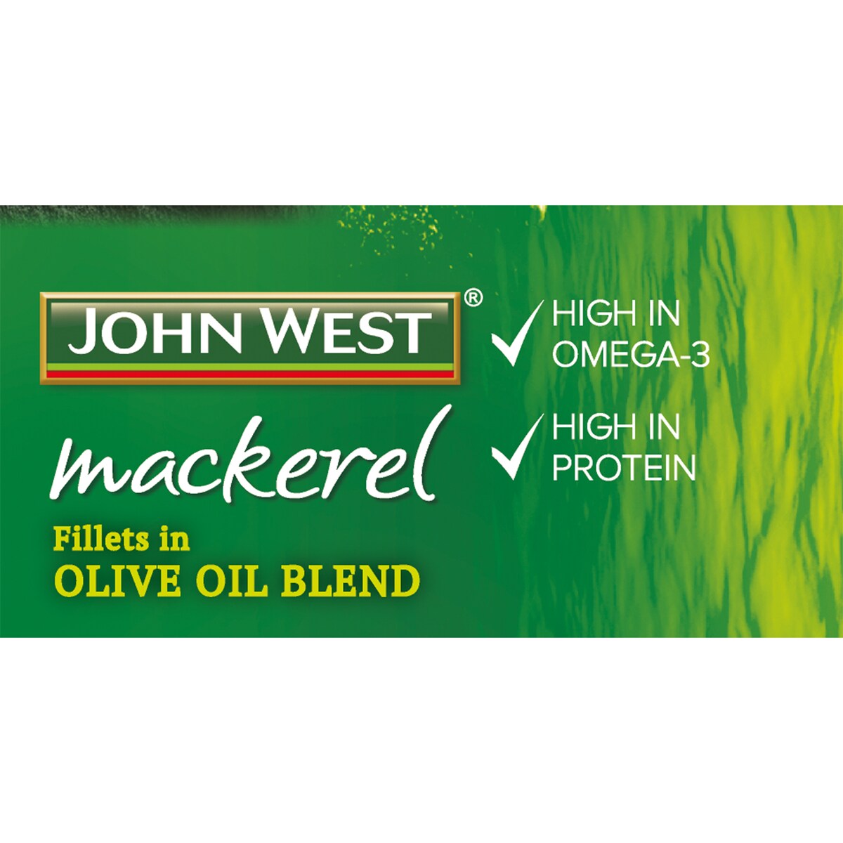 John West Wild Scottish Mackerel In Olive Oil 125g