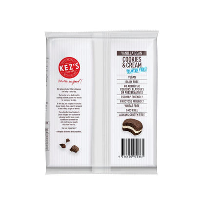 Kezs Kitchen Gluten Free Vanilla Bean Cookies & Cream - 180g