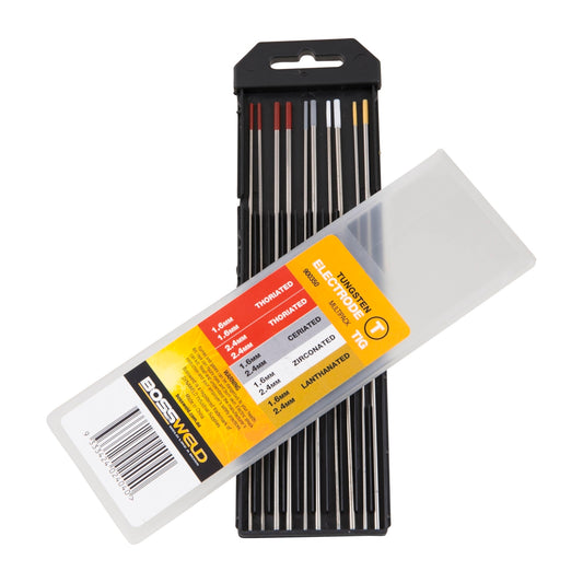 Bossweld Tungsten Electrodes Multi Pack - 10 Pack