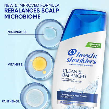 Head & Shoulders Clean & Balanced Shampoo 80ml