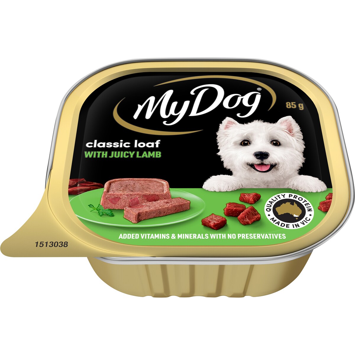 My Dog Lamb Loaf Classics Wet Dog Food Tray 100g