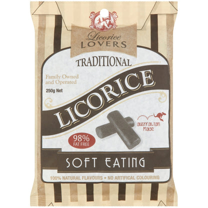 Licorice Lovers Soft Eating 250g