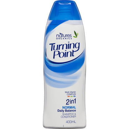 Natures Organics Turning Point 2-In-1 Normal 400mL