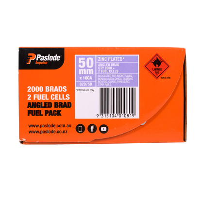 Paslode Angle Brad - 50mm - 2000 Pack