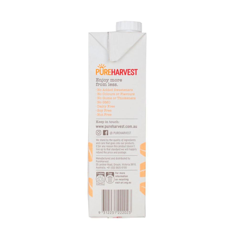 Pureharvest Organic Oat Unsweetened Long Life Milk Uht - 1L