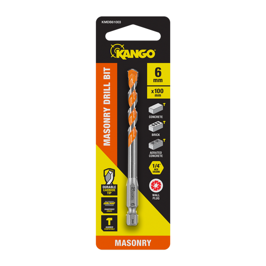 Kango Masonry Drill Bit 6mm x 100mm