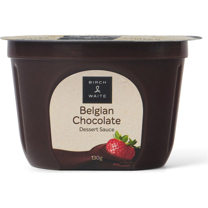 Birch & Waite Belgian Chocolate Dessert Sauce 130g