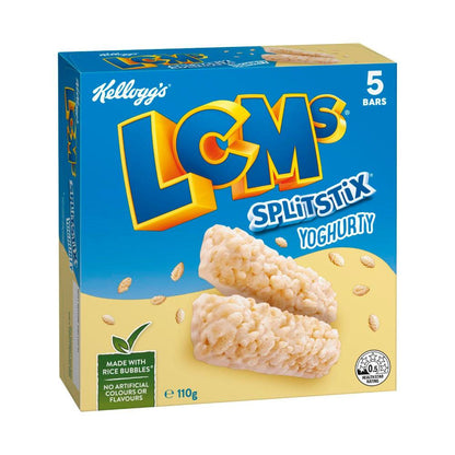 Kellogg's Lcms Split Stix Yoghurty 5 Pack - 110g