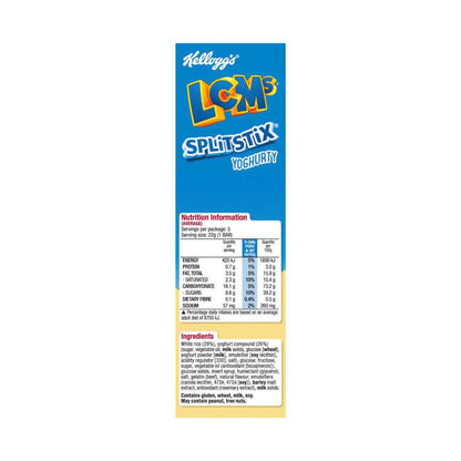 Kellogg's Lcms Split Stix Yoghurty 5 Pack - 110g