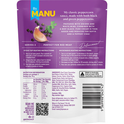 By Manu The Sauce Peppercorn 150g