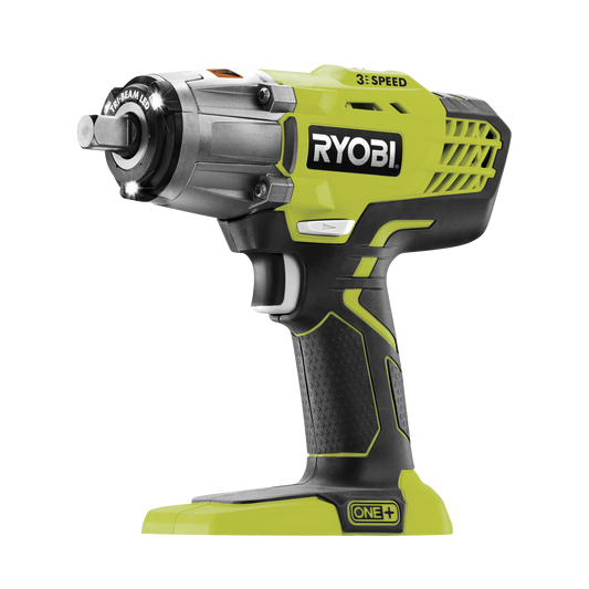 Ryobi 18V One 3-Speed Impact Wrench - 1/2" - Tool Only
