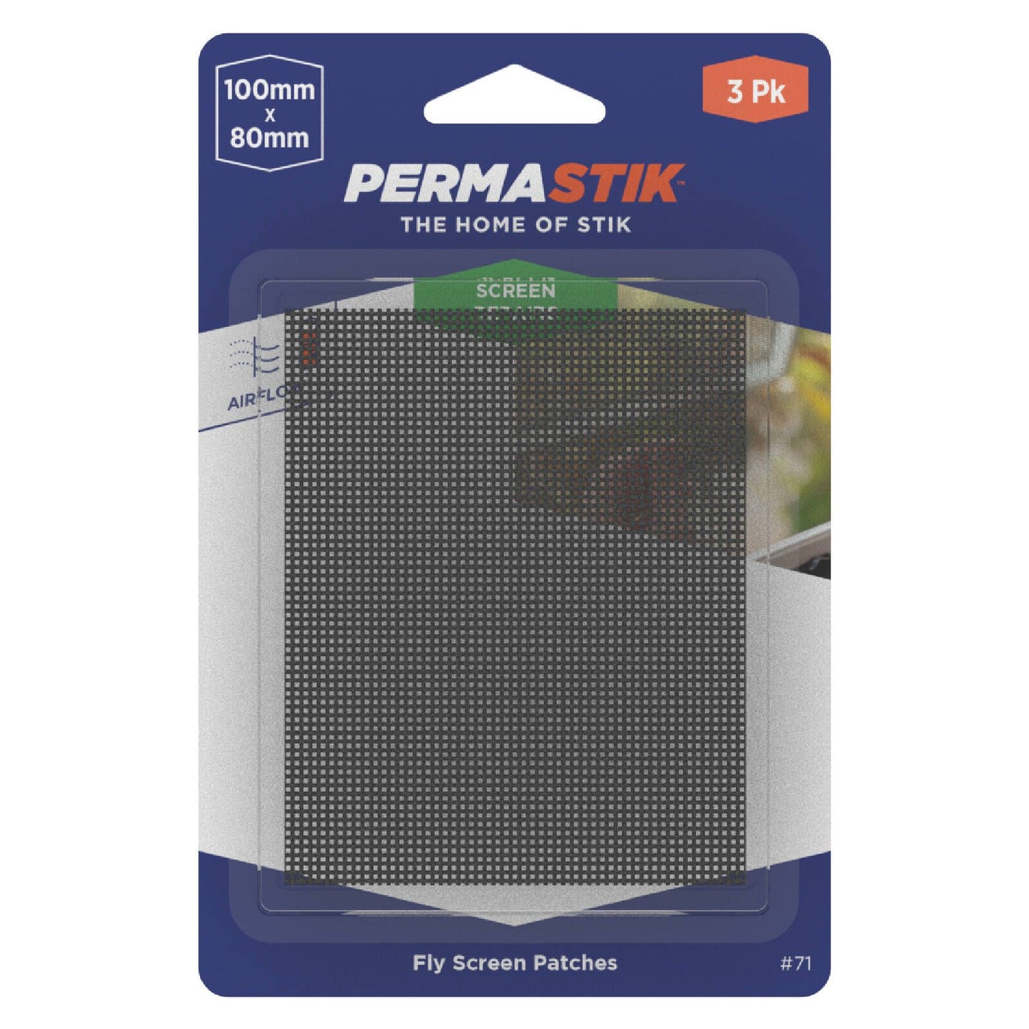 Permastik Adhesive Screen Patches - 100 x 80mm - 3 Pack