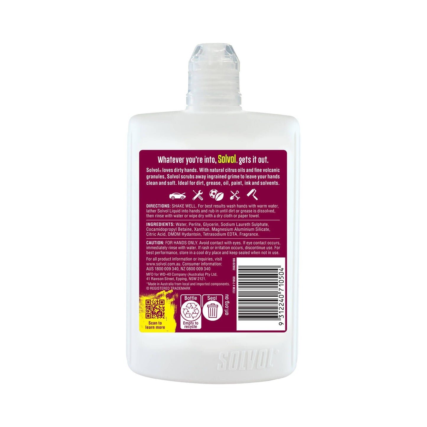 Solvol Liquid Hand Cleaner - 500ml