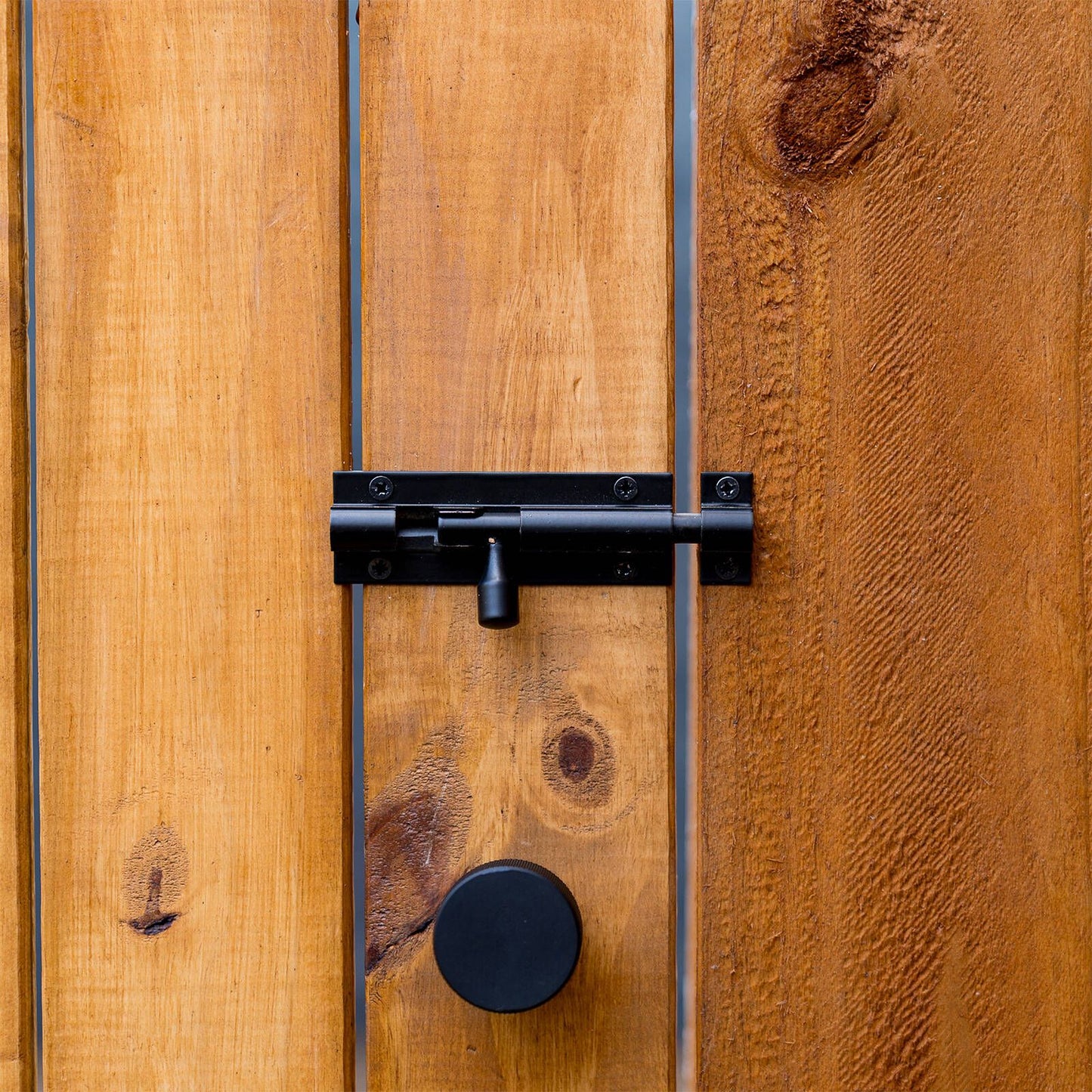 Taskmaster Barrel Bolt - 75mm - Matte Black