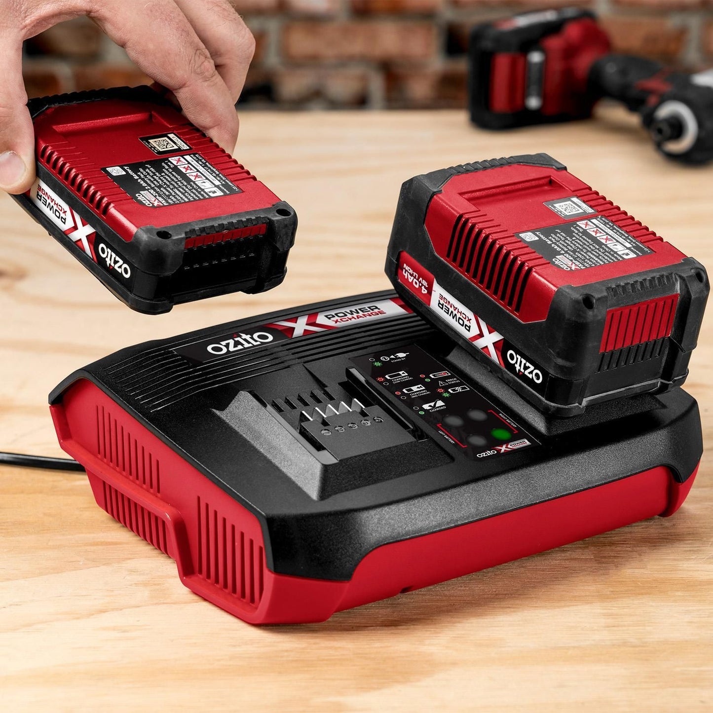 Ozito Multi Battery Fast Charger - 18V