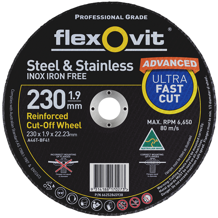Flexovit Cut Off Wheel - 230mm