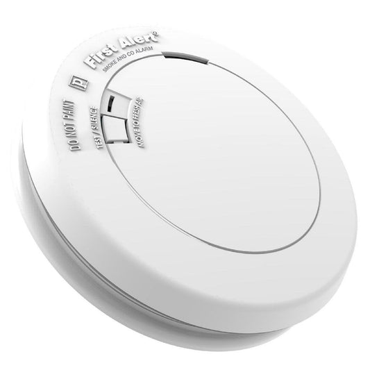 First Alert Photoelectric Smoke Carbon Monoxide Alarm 10-Year Battery