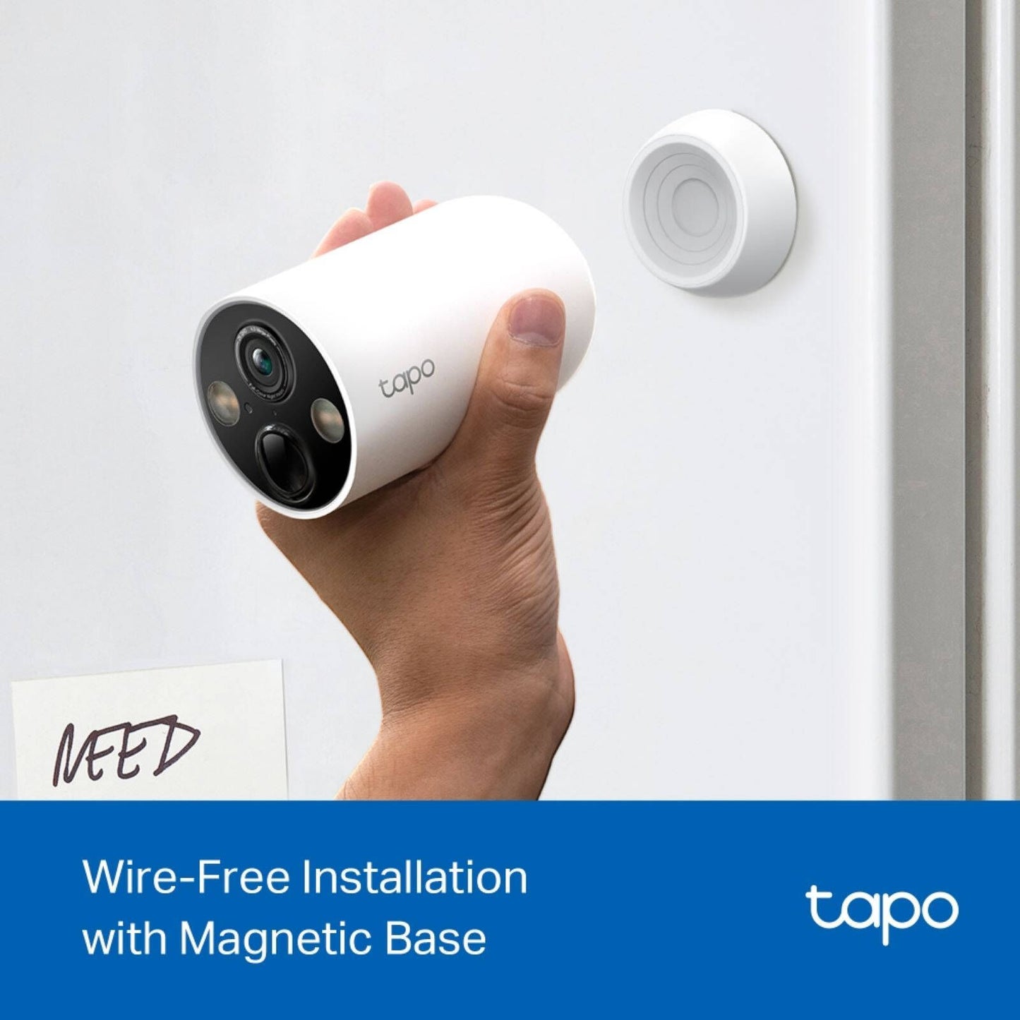 TP-Link Tapo C425 Smart Wire-Free Security Camera System - 2K - 4 Pack
