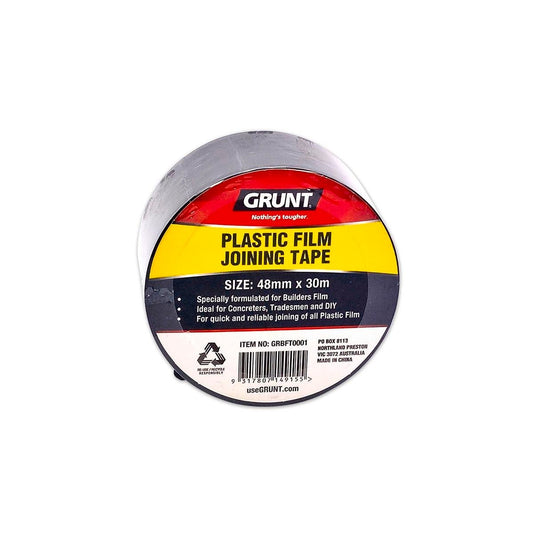 Grunt Builders Film Joining Tape 48mm x 30m Quick Reliable Joining