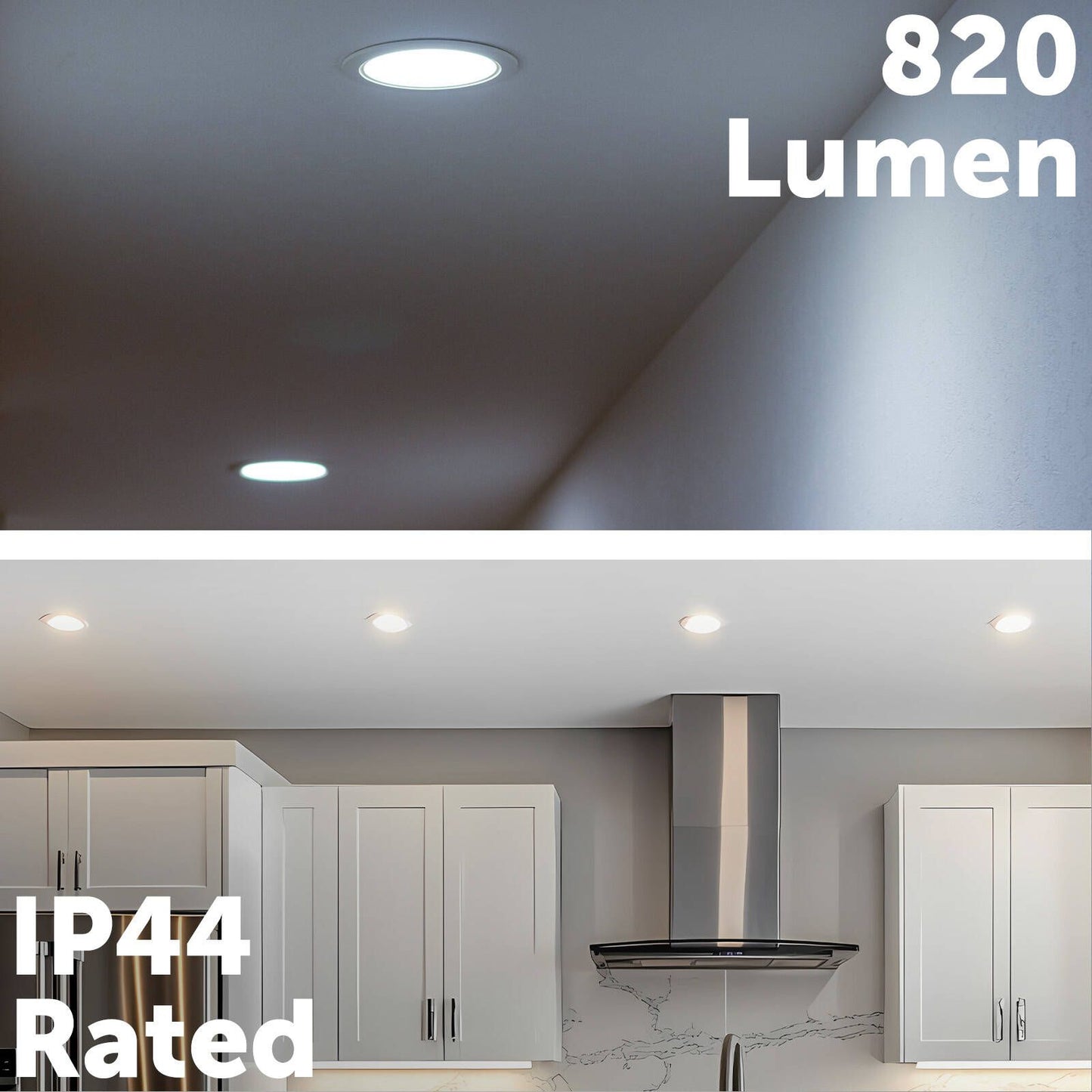 Arlec Dimmable Tri-Colour LED Downlight - 9W - 92mm - White