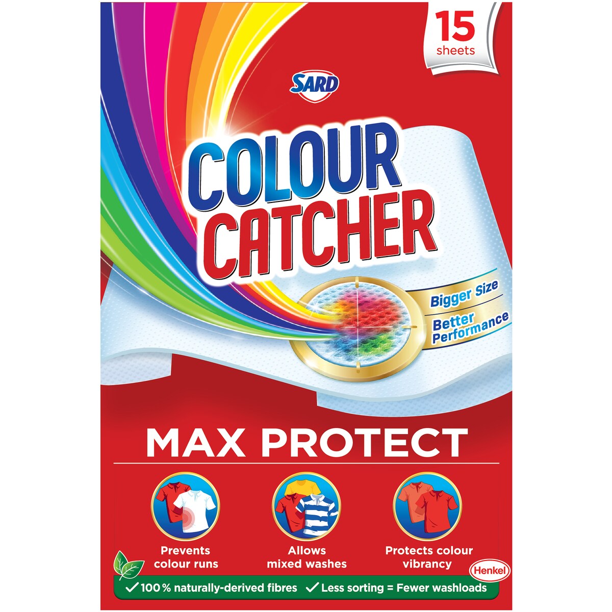 Sard Colour Catcher Prevent Colour Runs In The Wash 15 Pack Each