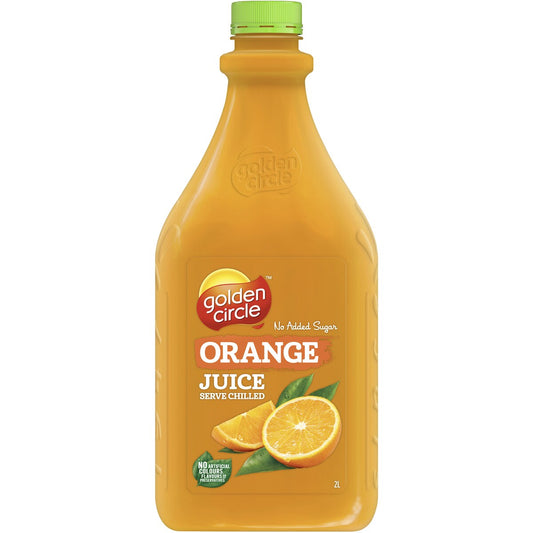 Golden Circle Orange Juice No Added Sugar Fruit Juices Oj 2l