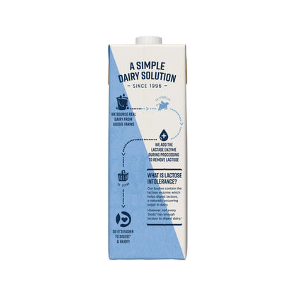 Liddells Lactose Free Full Cream Milk - 1L